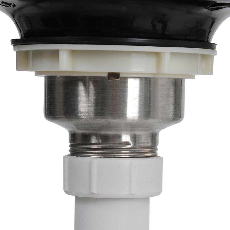 Shampoo Bowl Hair Sink Vacuum Breaker Trap Barber Salon Equipment W/Neck Rest & Reviews